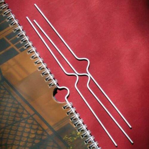 Fehér fém naptármappák, 100 darabos csomag, 80 mm 144116850