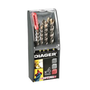 Trusa burghie cu coada cilindrica cu trei muchii de taiere pentru beton 5 piese 144119179 - Accesorii pentru unelte