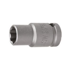 721 SF Dünnwandige Kraft-Steckschlüsseleinsätze mit 1/2'' Schutzprofil, DIM 16 144119290 - Steckschlüssel