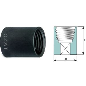 Cheie tubulara de impact 1/2'' pentru demontat prezoane, DIM 21,5 144119583 - Unelte de mână