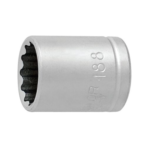 188/2 12p-os dugókulcsfej 1/4'' 4