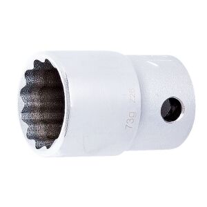 190/1 12P-H Klucze nasadowe 1/2'' z 12 bokami, wymiar 1.1/4'' - 626219 144120791 - Narzędzie ręczne