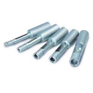 Set 5 burghie diamantate sistem racire 5-10 mm 144121029 - Instrument