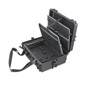 Vízálló szerszámos kocsi, DIM 555x428x211 mm 144121212 - Építkezés & Felújítás