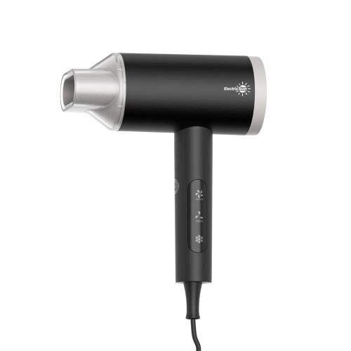 Uscator par cu ionizare ElectricSun, feon par, 1875W, 3 trepte temperatura cu 2 viteze, cu senzor tactil, negru 144121586