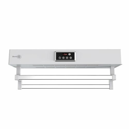 Handtuchtrockner mit UV-Sterilisator, Bad oder Küche, Wandmontiert, 60cm, 450W, ElectricSun Standard Weiß 144121803