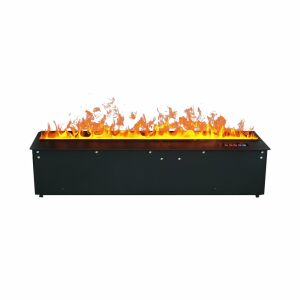 Focar semineu electric 3D cu vapori de apa incorporabil, Led, cu sunet, 8 culori, Wi-Fi cu APP internet, ElectricSun MISTique mediu 100cm