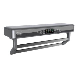 Sušič uterákov s UV sterilizátorom ElectricSun PREMIUM Grey, 450 W, nástenný kúpeľňa alebo kuchyňa, 60 cm 144121981 - Radiátory na sušenie uterákov