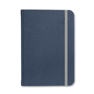 Tárgyalási napló Period Velour B/5 gumis kék