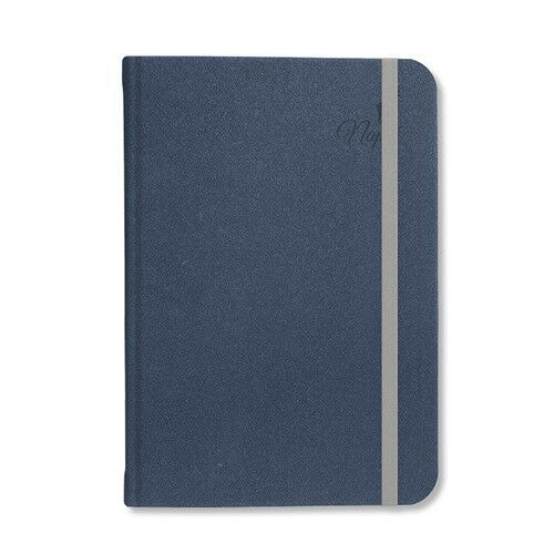 Tárgyalási napló Period Velour B/5 gumis kék 144122404