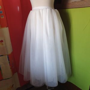 ESKÜVŐ ASZ39 – 4+1 rétegű 80cm hosszú tüll alsószoknya - több színben 144122644 - Lovaskate