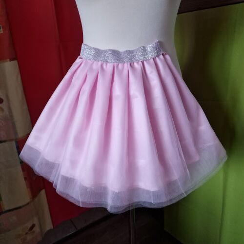 ESKÜVŐ ASZ47 - 30cm hosszú pörgős tüll szoknya gyerekeknek 144122798