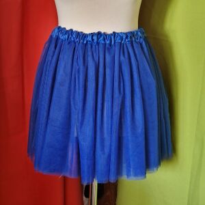 ESKÜVŐ ASZ58D - Királykék 40cm-es pörgős tüll szoknya - bál esküvő farsang 144122923 - Lovaskate