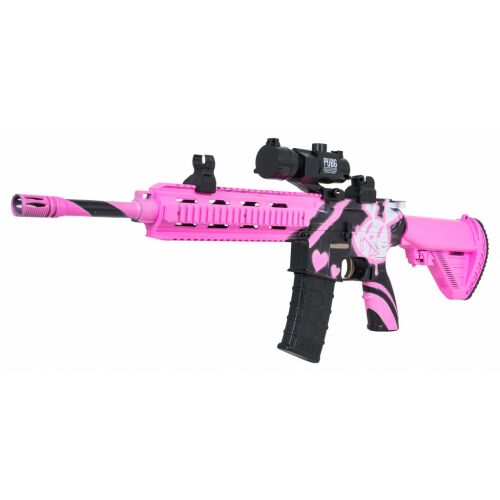 Rózsaszín M416 géllövedékes puska
