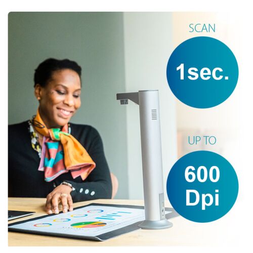 Iris Iriscan Desk 7 Pro 21MP Dokumentum szkenner kamera (A4 / A3) - Fekete (464415) 144203500