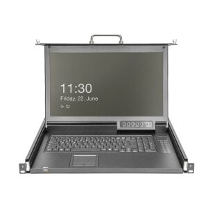 17HD LCD KVM CONSOLE 8PORT HDMI GERMAN MGD TFT483 KVM TOUCH HD (DS-72220-6GE) 144131513 - Digitus