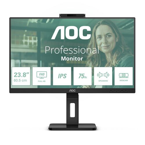 AOC 24P3QW 23,8" IPS FHD 75Hz 4ms Monitor Schwarz 3R 144135963