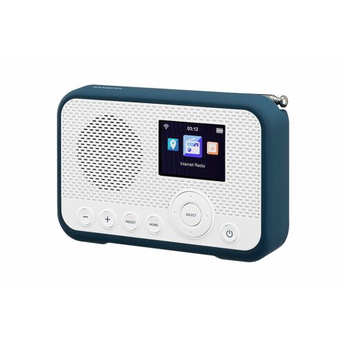 Sangean WFR-39 Internetes Zsebrádió - Fehér / Kék 144138510