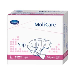 Molicare Slip Super L tépőzáras pelenka (2407 ml) 30 db 144145411 - Hartmann