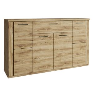 Komód 4D1S, navarra tölgy, DORSI 144146030 - Nappali bútor