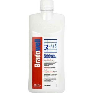 Bradowell alkoholmentes felületfertőtlenítő szer 1000ml 144372091 - Elsősegély