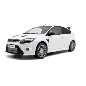 Ford Focus RS Mk2 Pack RS Plus Forzen fehér 2009 modellautó 1:18 144146880 - Modell, makett