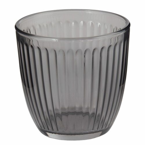 LINEE üveg pohár 290ml, szürke 144149448