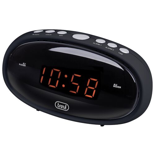 Trevi EC 880 fekete digitális ébresztőóra 144150105