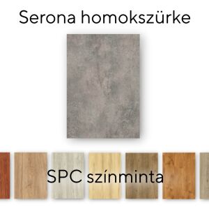 Leziter Serona Stone Effect Sand Grey Vinyl SPC Podłoga próbka/próbka 144150460 - Podłogi winylowe
