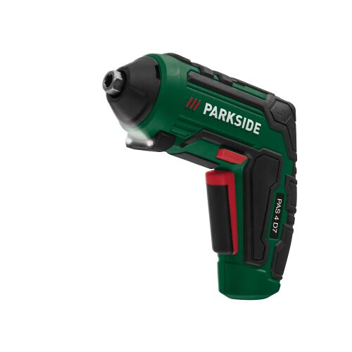 PARKSIDE® PAS 4 D7 – 4 V akkus csavarhúzó (USB-C, 15 részes bitkészlet)