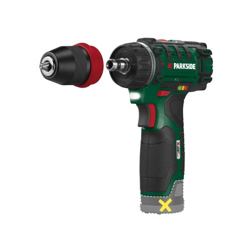 PARKSIDE® PBSA 12 E4 Akkus fúró-csavarozó 12 V - Akku és töltő nélkül 