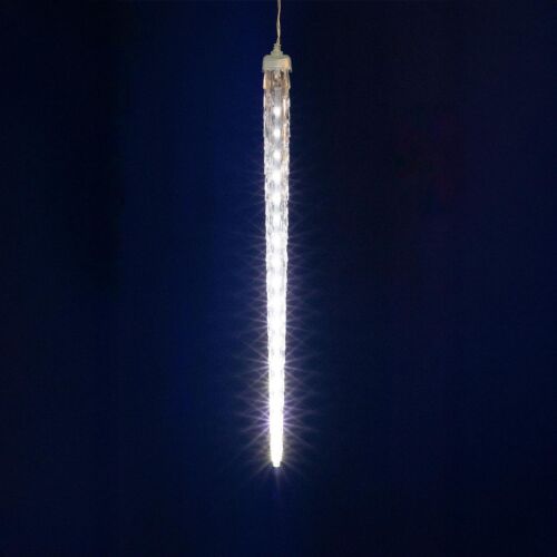 Home KJL288 jégcsap fényfüzér, 3,5m hosszú, 288db hidegfehér SMD LED, 8db jégcsap/36db LED, hálózati adapter, kül- és beltéri kivitel 144152177