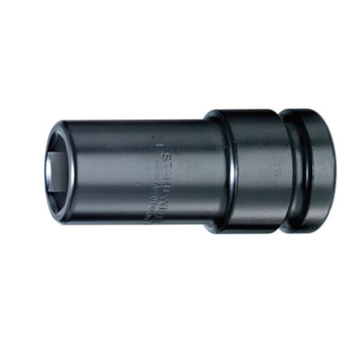 Kraft-Steckschlüsselkopf, 1''-Antriebsvierkant, lang, mit dünnem Profil, für Räder, DIM 32 mm 144165110