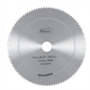 5314 - NV Monometál körfűrészlapok (bevonat nélkül) fához, MÉRET 175x1,4x16 Z100 - 5140175 2100161000 144165130 - Pilana