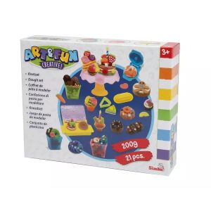 Art&Fun: Set za modeliranje plastelina sa kolačićima, 21 komad. 144165746 - Igračka