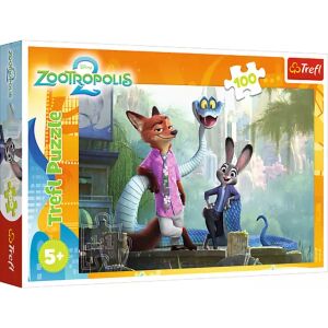 Trefl: Zootropolis 2 - Puzzle de 100 piese 144165758 - Trefl Puzzle