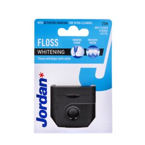Jordan Nici dentystyczne Floss Whitening 1op.-25m 144165769 - Nić dentystyczna