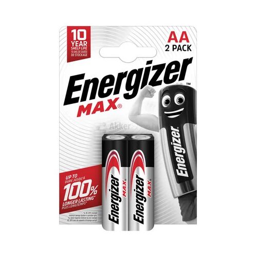 ENERGIZER AA B2 Max alkáli ceruzaelem (2db/bliszter) 144166905