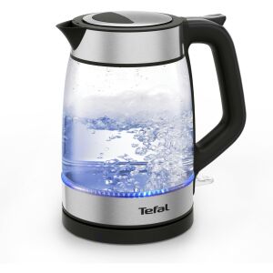 Tefal Glass Kettle KI605830 fierbătoare electrice 1,7 L 2200 W Negru, Argint, Transparente (KI605830) 144176789 - Tefal