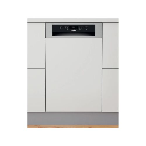 Whirlpool WSBC 3M27 X Beépíthető mosogatógép 45cm 10 teríték - Inox