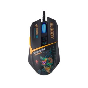 A4Tech Bloody W63 Max Renegade Midnight Vezetékes Gaming Egér - Fekete Mintás 144193820 - Egér