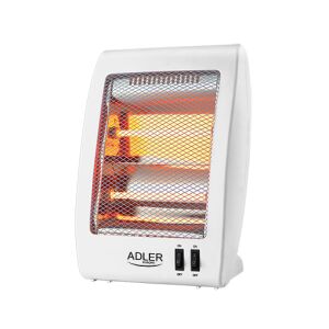Adler AD 7709 800 W-os halogén fűtőtest 2 teljesítményfokozattal - fehér