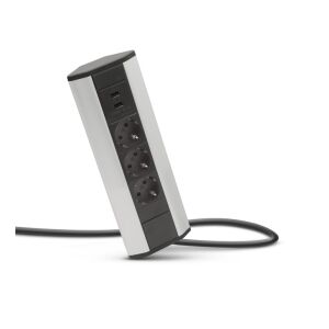 Delight Sarok 3-as hálózati elosztó + USB 1.5m 144197976 - Delight