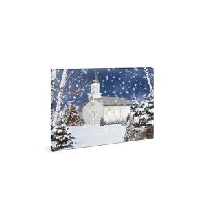 Family Christmas 58473 LED karácsonyi Fali kép 48x38 cm