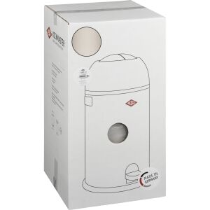 WESCO Kickmaster Soft 33 literes pedálos fém szemetes - Matt homok 144201062 - Szemetes