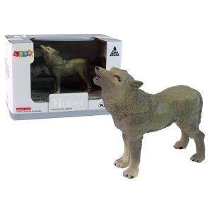 Sada figúrok zvierat vlkosivej farby