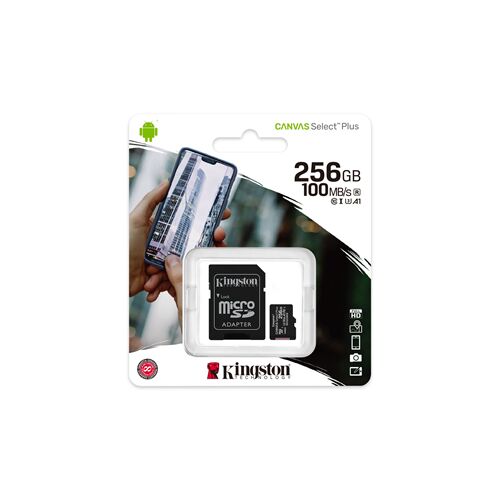 Kingston Canvas Select Plus memorijska kartica 256 GB 144201293