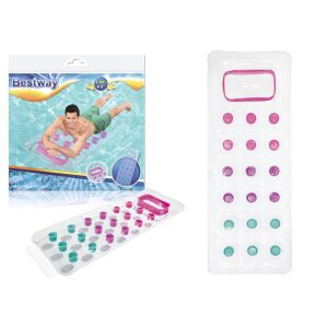 Saltea gonflabilă transparentă 188 x 71 cm Bestway 43040 144201353 - Sport și agrement