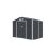 G21 GAH 529 - 277 x 191 cm-es kerti fém ház, antracit 144203524