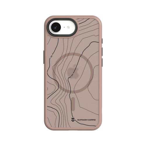 Tactical MagForce Hyperstealth Sika Moucha Moose iPhone 16e tok, topográfiai dizájn - Tactical